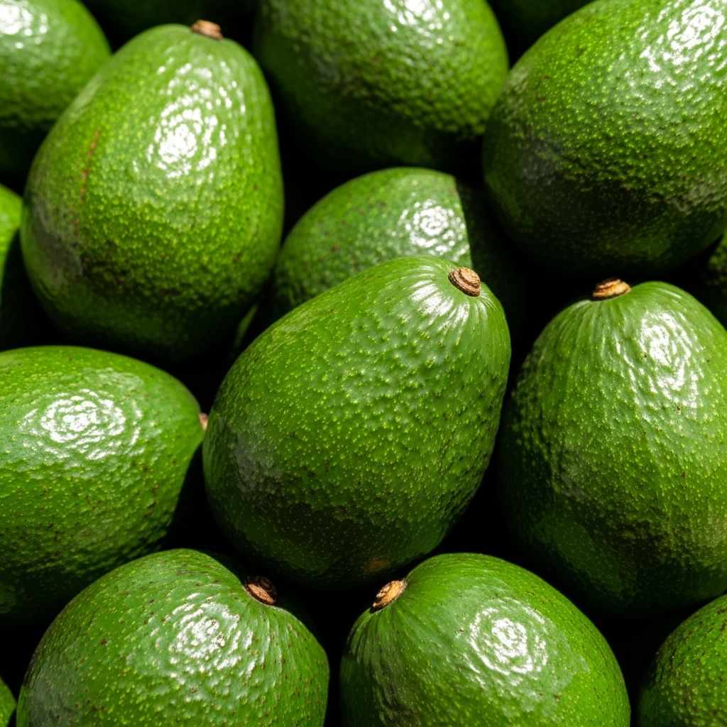 Fresh avocados